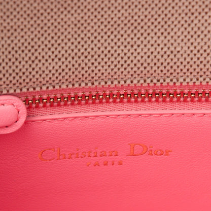 Christian Dior Velvet Crystal Small Diorama Club Flap Bag Plum 6 of 8
