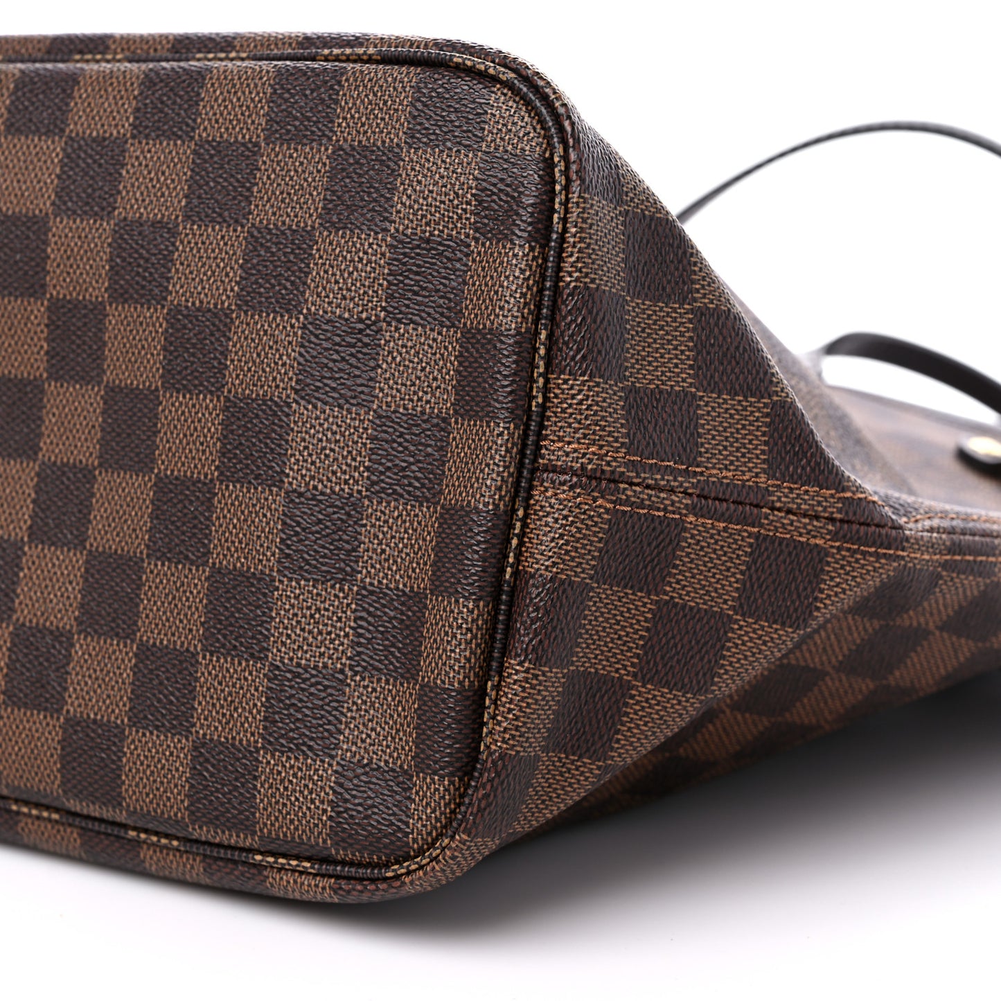 Damier Ebene Neo Neverfull MM Rose Ballerine