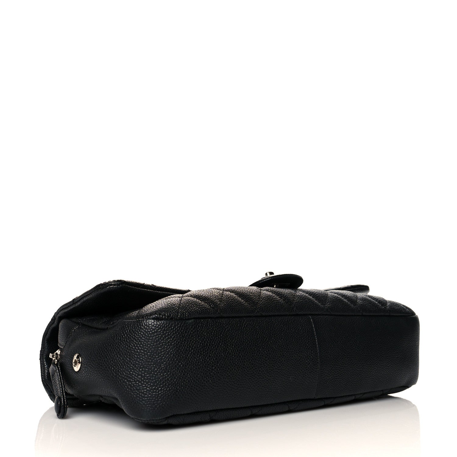 Chanel Caviar Quilted Jumbo Easy Flap Black 4 of 11