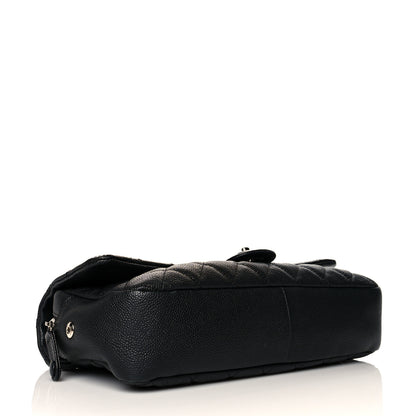 Chanel Caviar Quilted Jumbo Easy Flap Black 4 of 11
