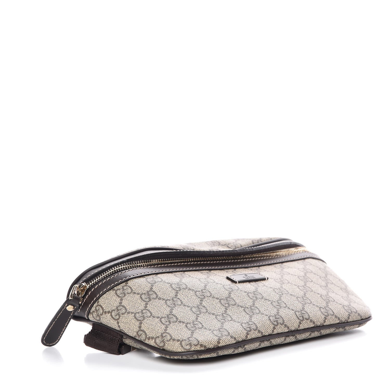 Gucci GG Supreme Monogram Belt Bag Dark Brown 5 of 8