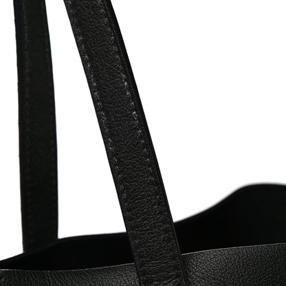 Saint Laurent Calfskin Large Shopping Tote Black 19 of 23
