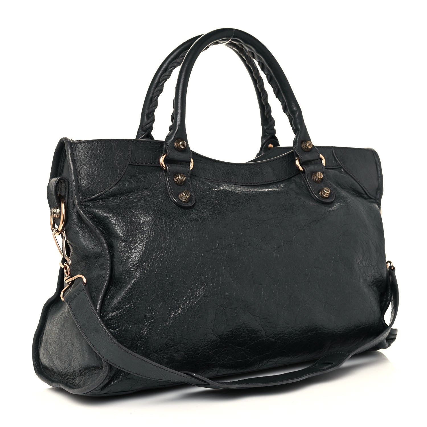 Balenciaga Agneau Giant 12 Rose Gold Hardware City Anthracite 3 of 14