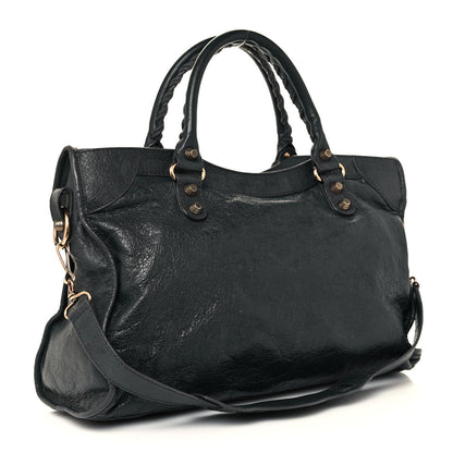 Balenciaga Agneau Giant 12 Rose Gold Hardware City Anthracite 3 of 14