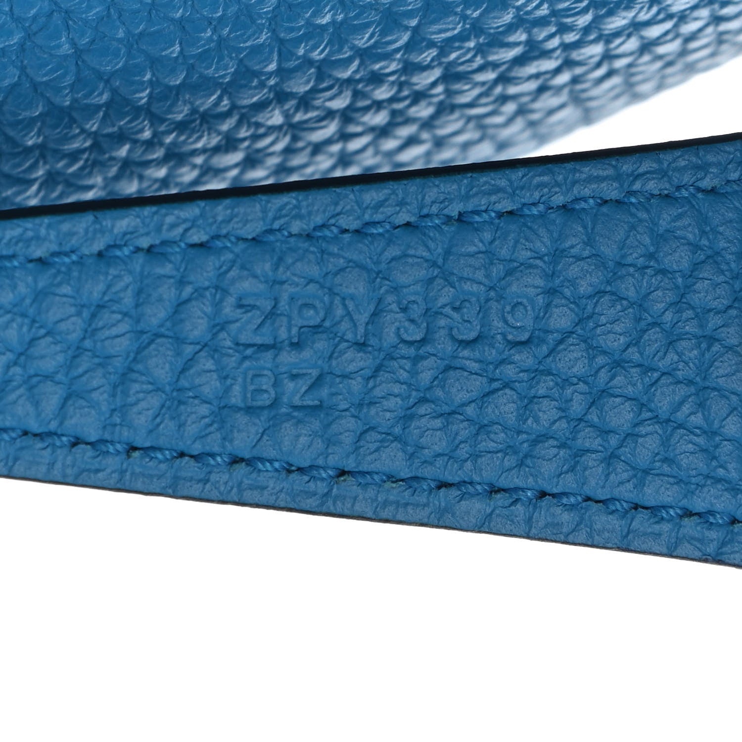 Hermes Taurillon Clemence Lindy 26 Bleu Frida 7 of 11