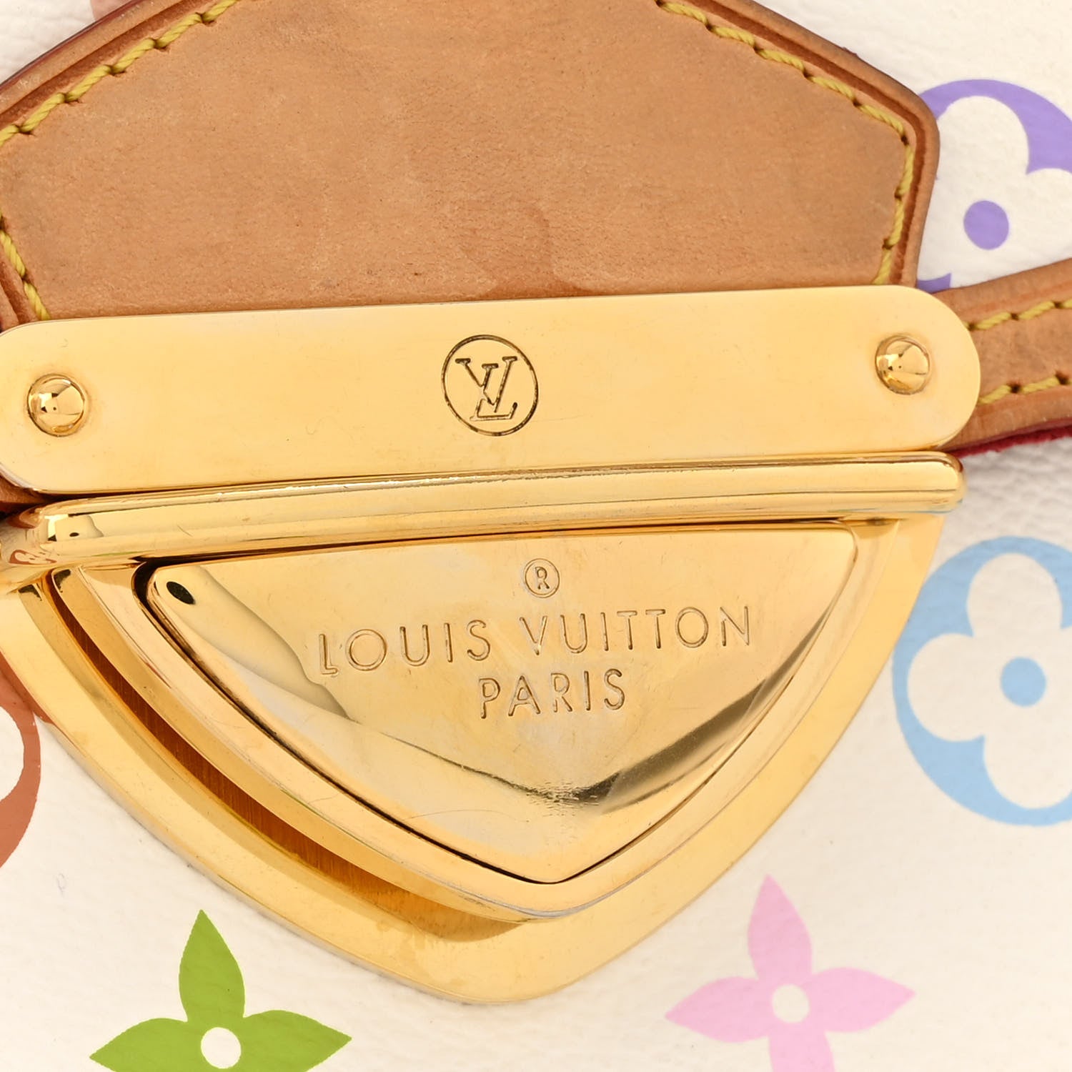 Louis Vuitton Monogram Multicolor Beverly MM White 6 of 13