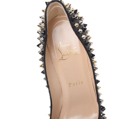 Christian Louboutin Nappa Pigalle Spikes 120 Pumps 35 Black 7 of 8