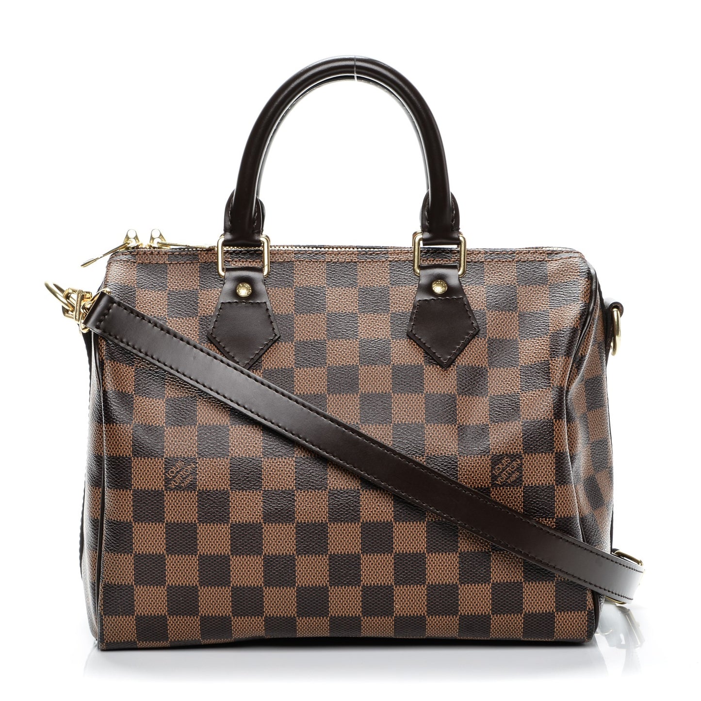Damier Ebene Speedy Bandouliere 25