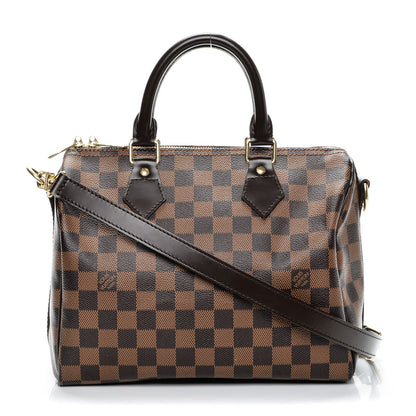 Louis Vuitton Damier Ebene Speedy Bandouliere 25 1 of 6