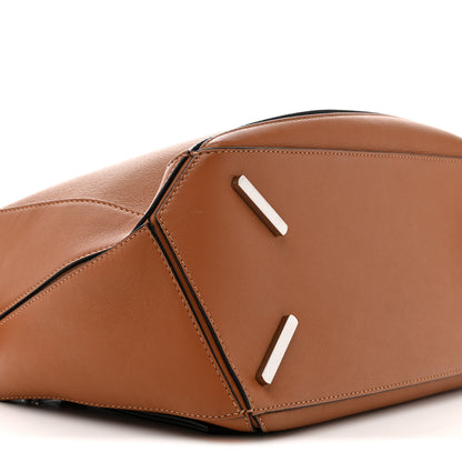 Loewe Calfskin Medium Puzzle Bag Tan 9 of 10