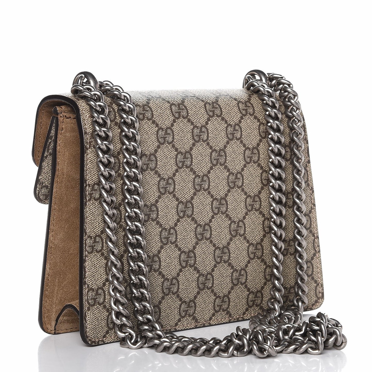 GG Supreme Monogram Mini Dionysus Shoulder Bag Taupe