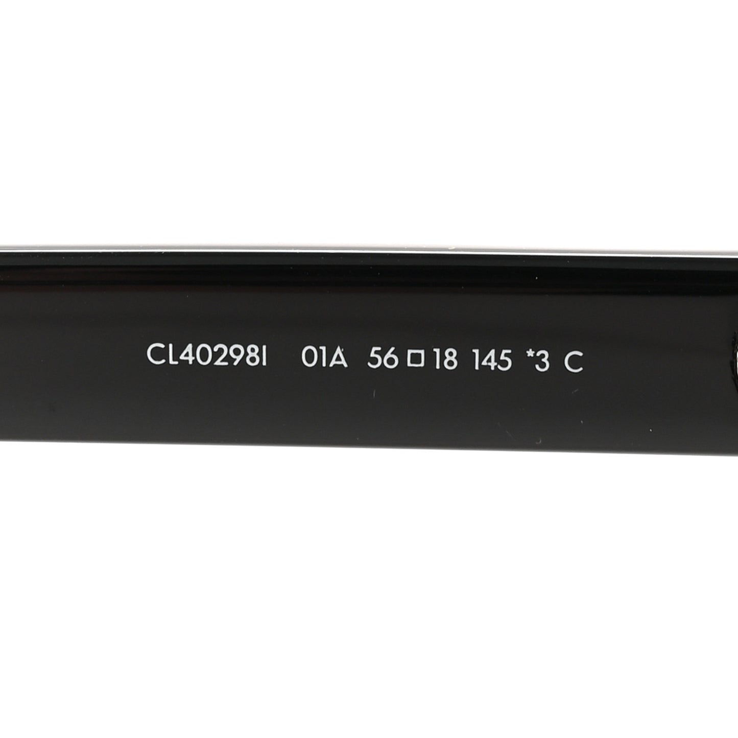Acetate Pilot Frame Sunglasses CL402981 Black