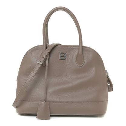 Balenciaga Calfskin Ville Top Handle Bag Mink Grey 1 of 11