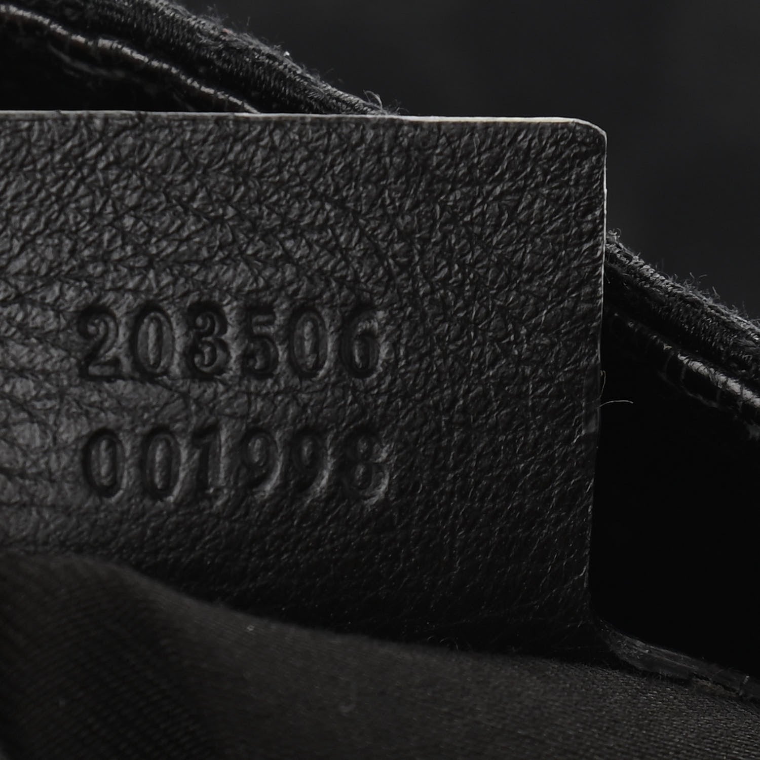 Gucci Monogram Medium Charlotte Hobo Black 7 of 9