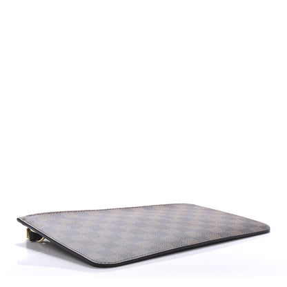Louis Vuitton Damier Ebene Neverfull MM GM Pochette 4 of 10