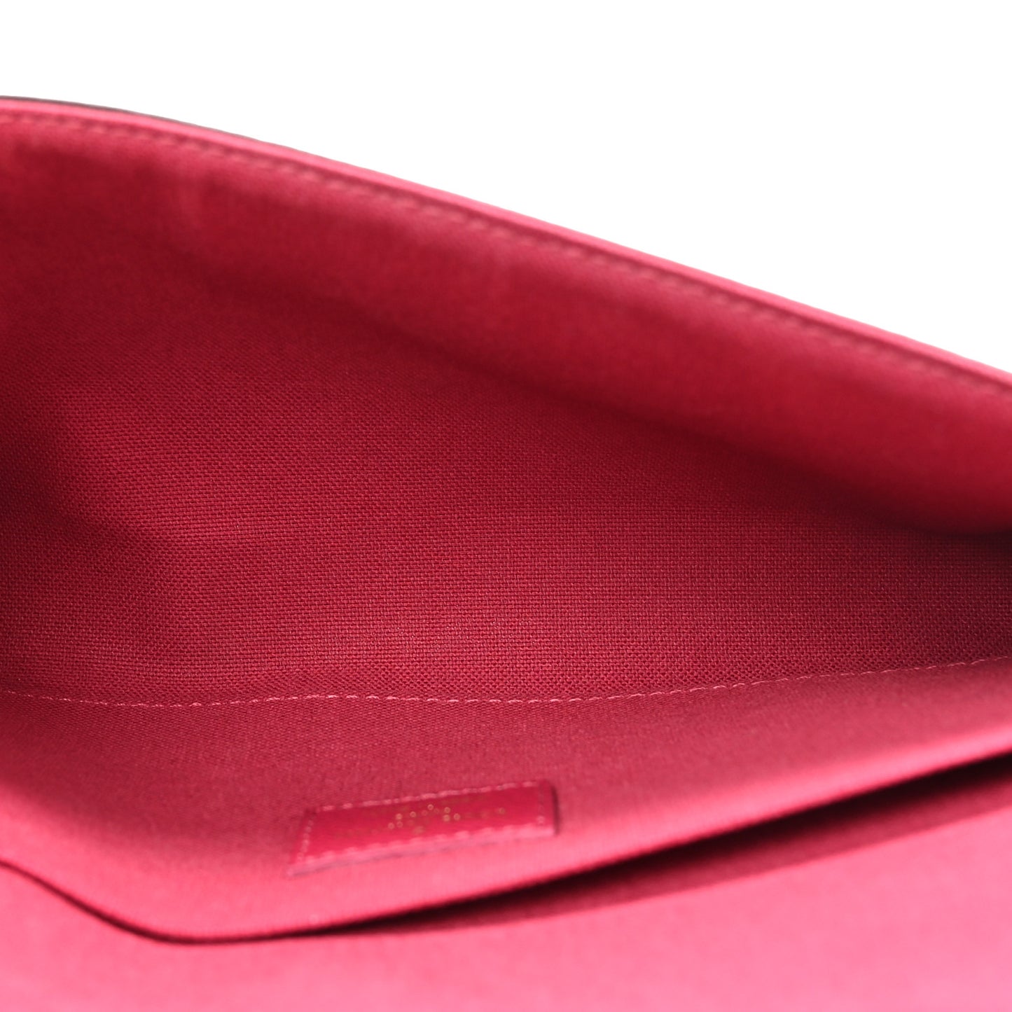 Monogram Pochette Felicie Chain Wallet Fuchsia