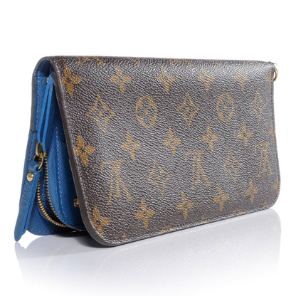 Louis Vuitton Monogram Insolite Wallet Blue 3 of 7