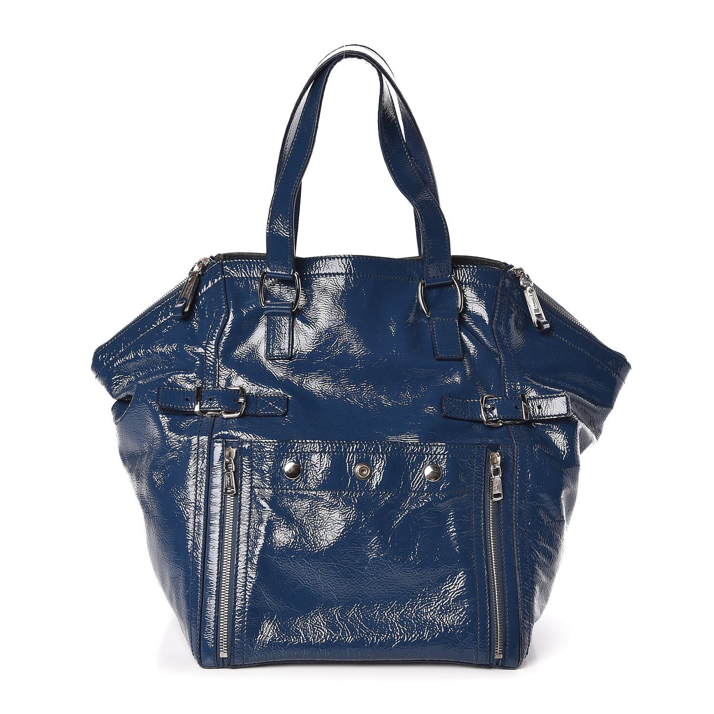 Patent Medium Downtown Blue