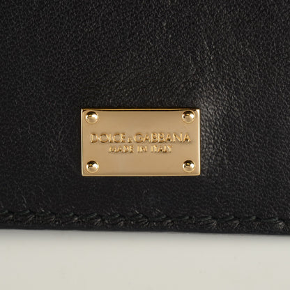 Dolce & Gabbana Leo Crepe Miss Sicily Satchel Naturale 6 of 7