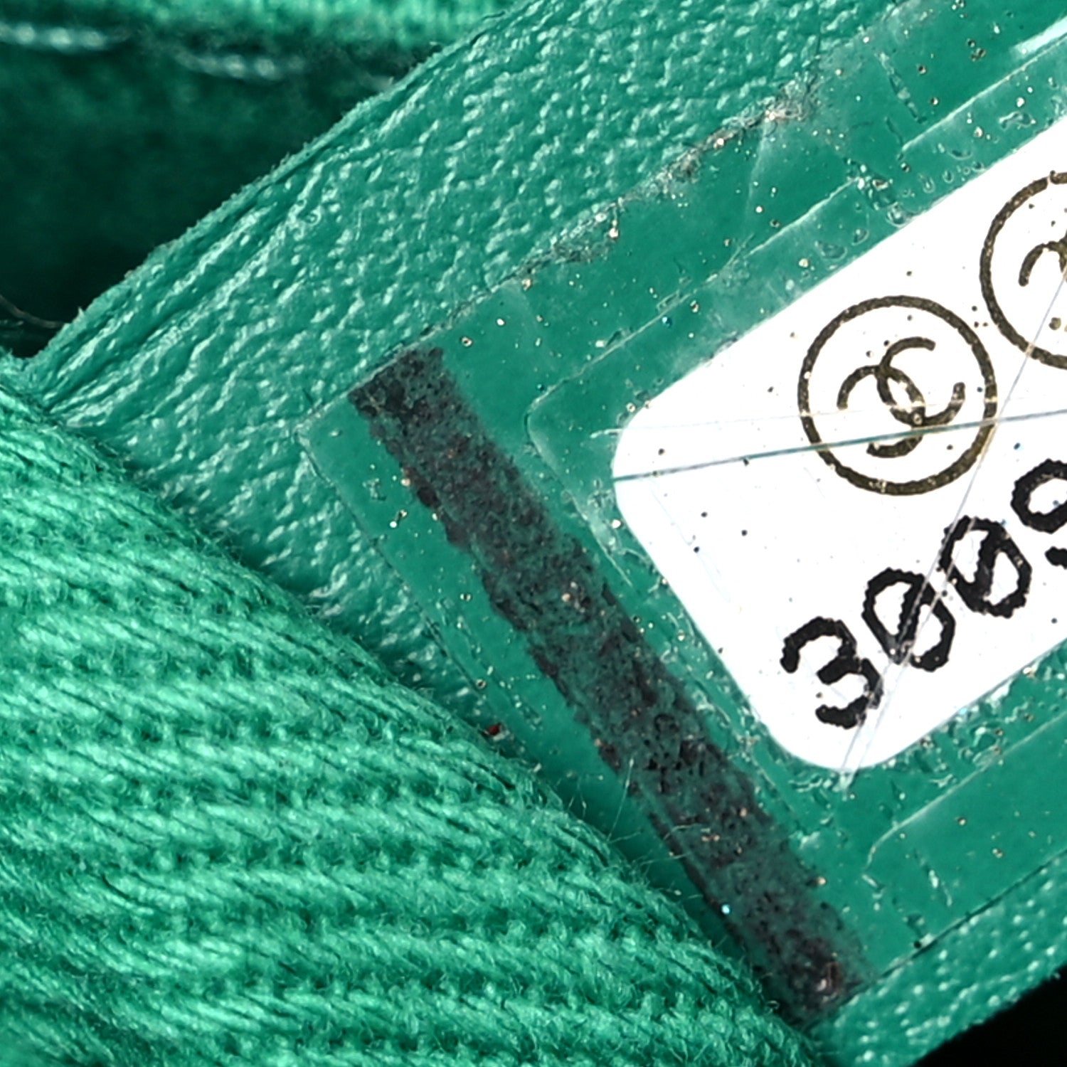Chanel Caviar Quilted Mini Coco Handle Flap Green 9 of 10