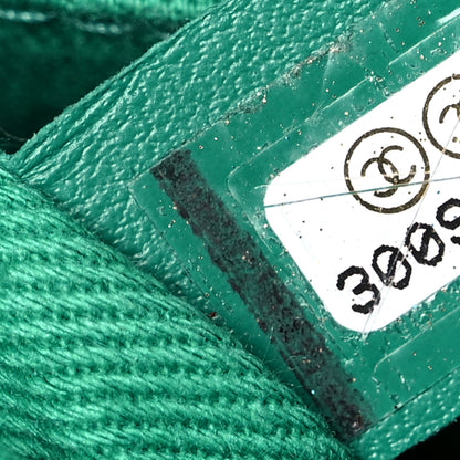 Chanel Caviar Quilted Mini Coco Handle Flap Green 9 of 10