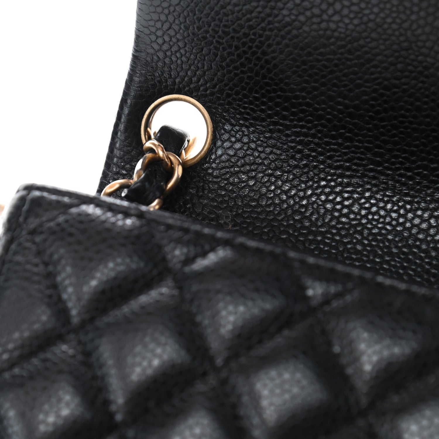 Chanel Caviar Quilted Mini Square Flap Black 5 of 5