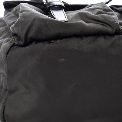Prada Tessuto Nylon Vela Medium Backpack Ebano 8 of 10