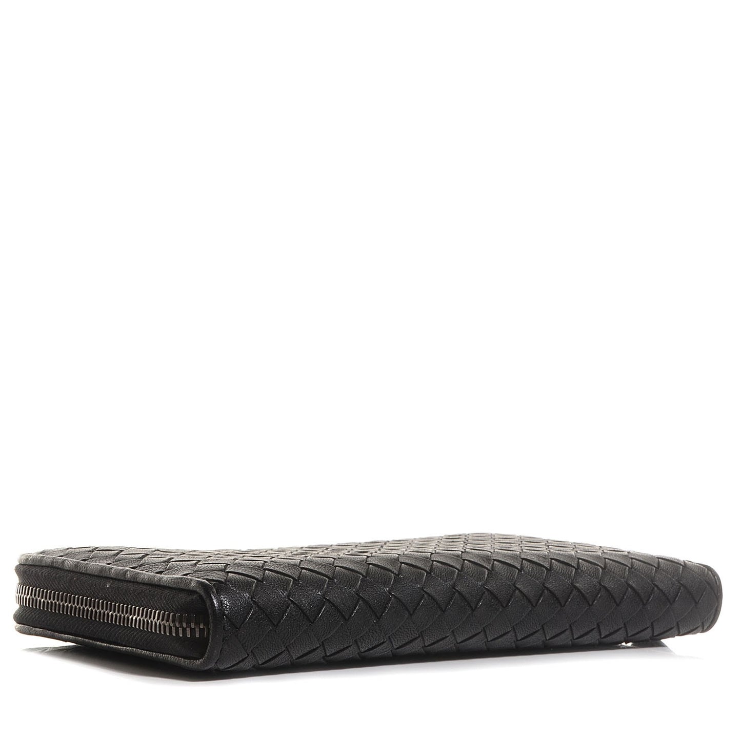 Nappa Intrecciato Document Case Nero Black
