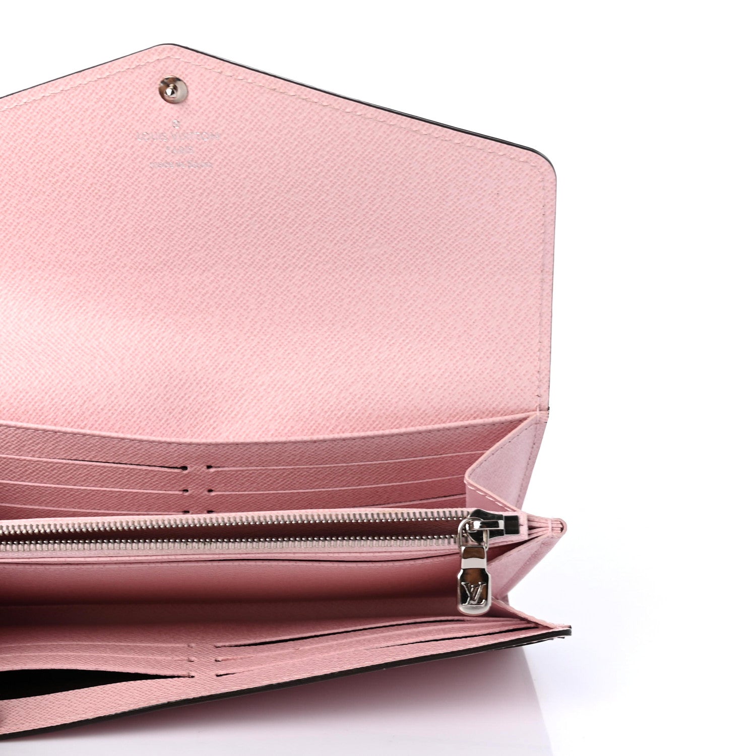 Louis Vuitton Epi Sarah Wallet NM Rose Ballerine 5 of 6