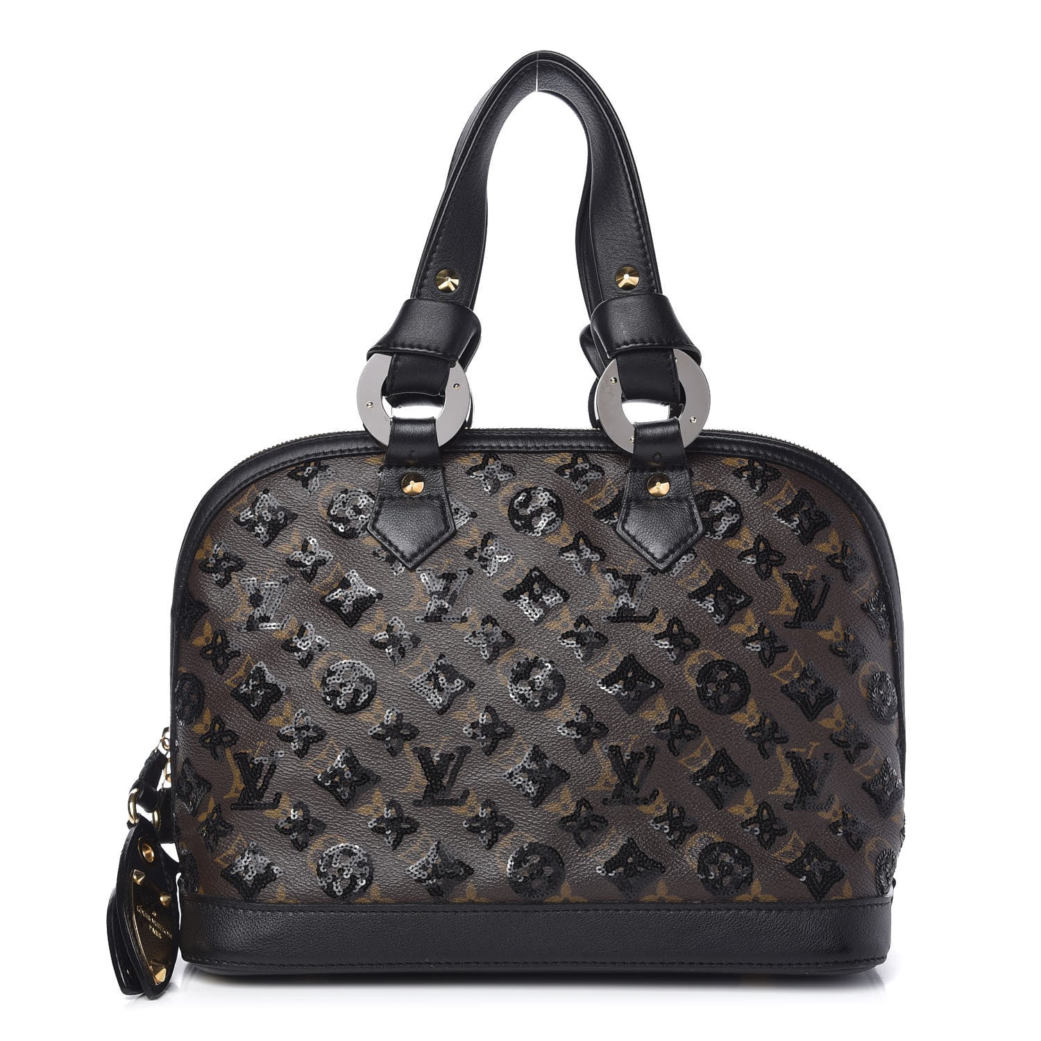 Louis Vuitton Monogram Sequins Eclipse Alma Black 1 of 10