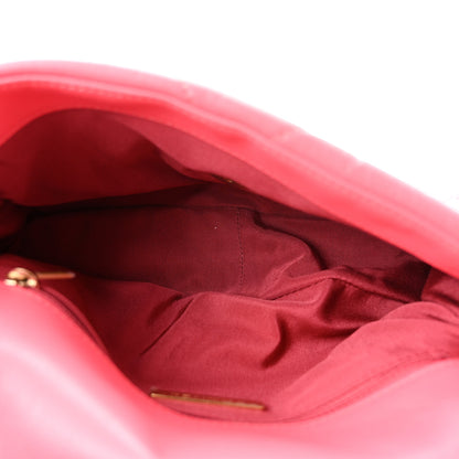 Chanel Lambskin Quilted Medium Chanel 19 Flap Pink 5 of 10
