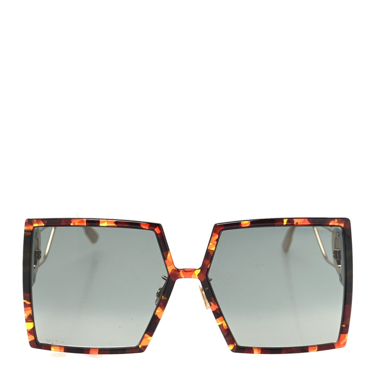 Acetate Square 30 Montaigne Sunglasses Tortoise