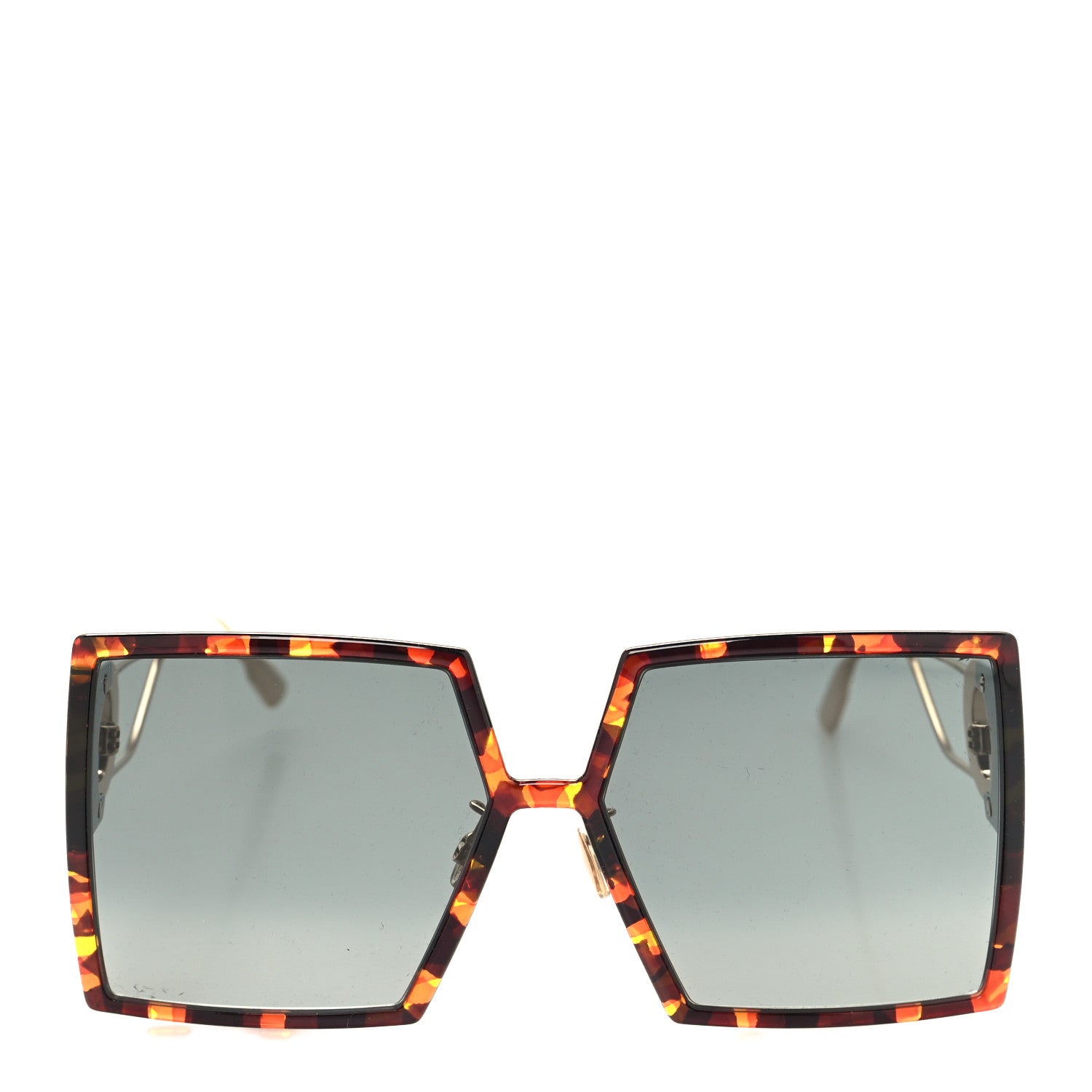 Christian Dior Acetate Square 30 Montaigne Sunglasses Tortoise 2 of 9