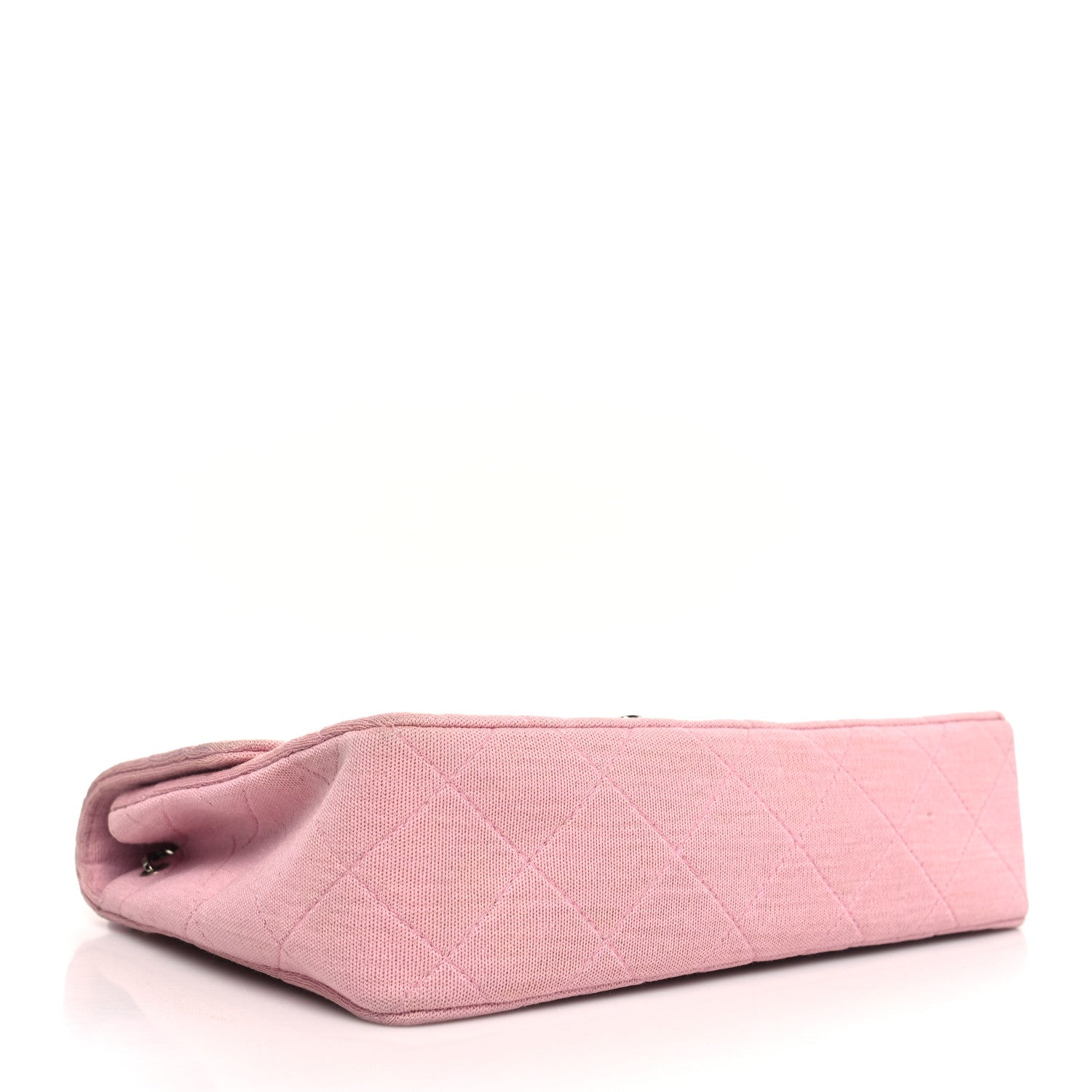 Chanel Jersey Quilted Small Single Flap Pink 4 of 14