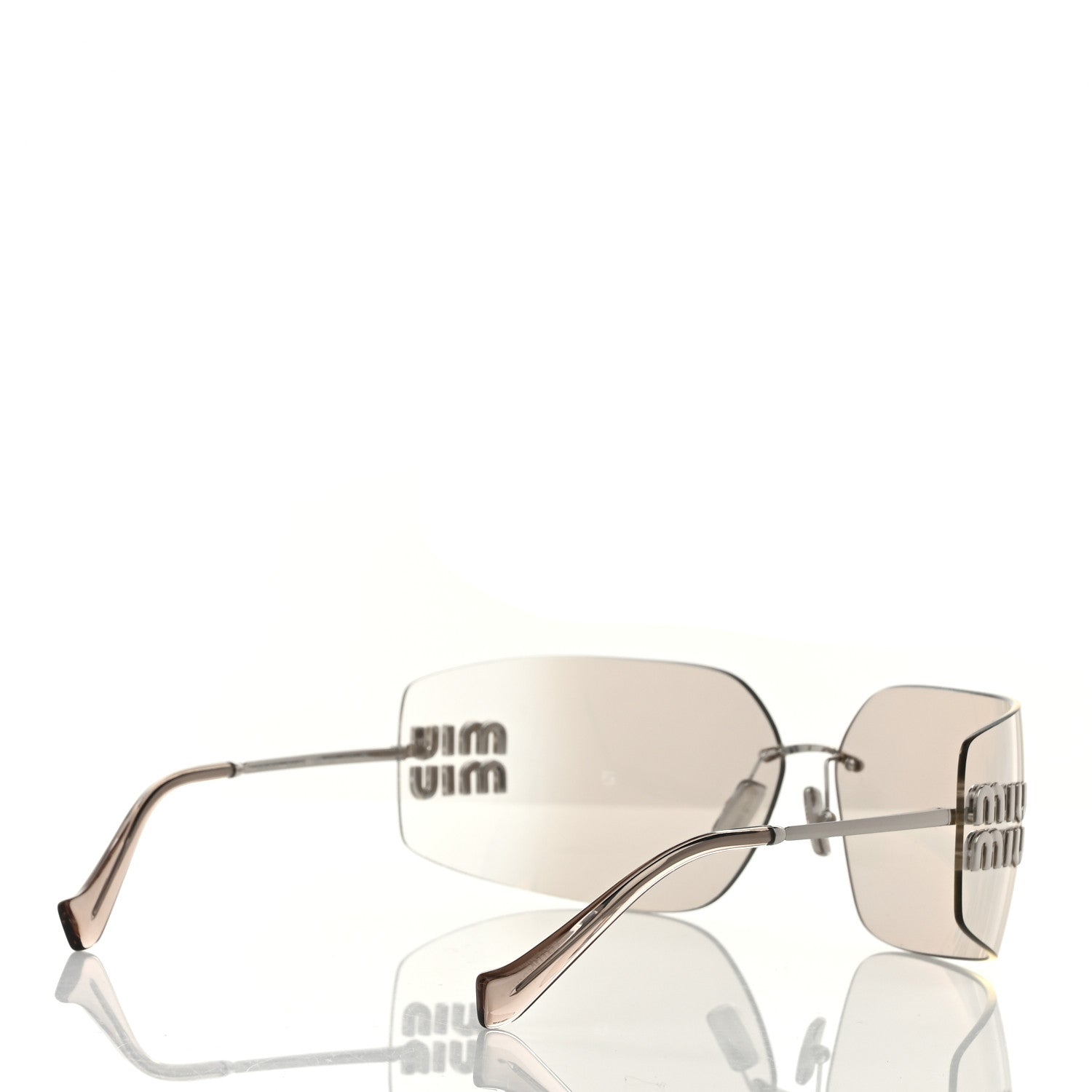 Miu Miu Metal Runway Sunglasses SMU54Y Silver 4 of 7