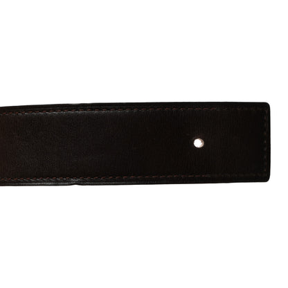 Hermes Box Togo 32mm Belt Strap 80 32 Chocolate Orange 8 of 9