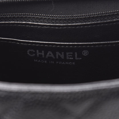 Chanel Caviar Quilted Jumbo Single Flap Black 8 of 10