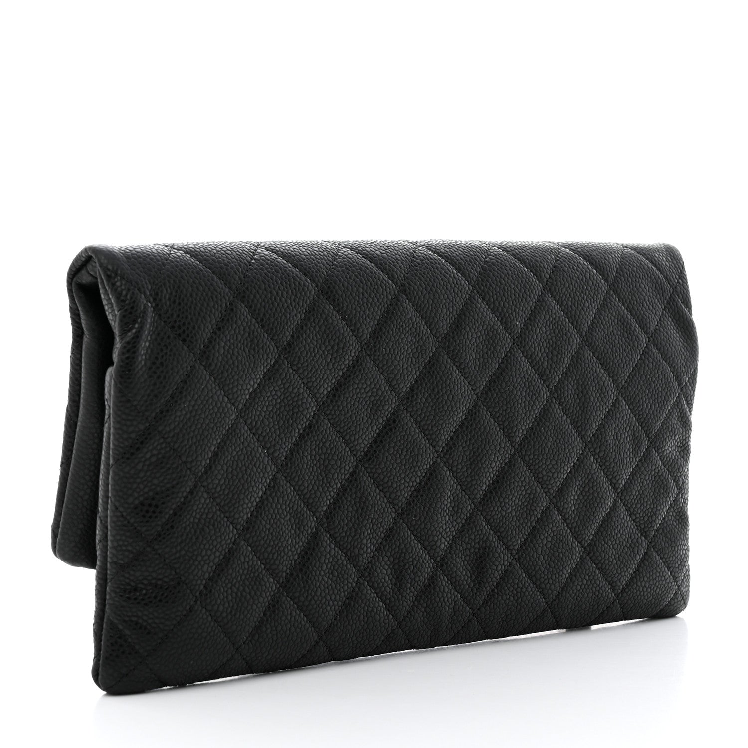 Chanel Caviar Quilted CC Beauty Clutch Black 3 of 9