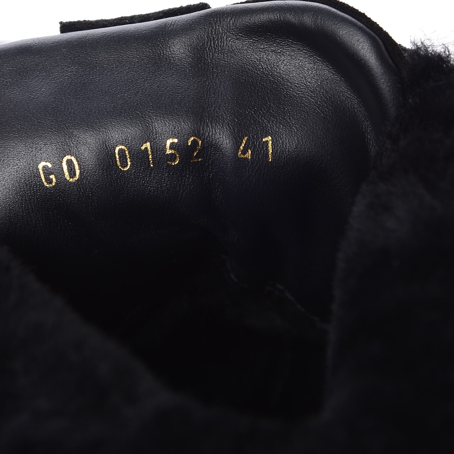 Louis Vuitton Suede Shearling Studded High Top Sneakers 41 Black 14 of 14