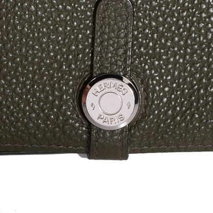 Hermes Togo Dogon Duo Wallet Vert Veronese 5 of 8
