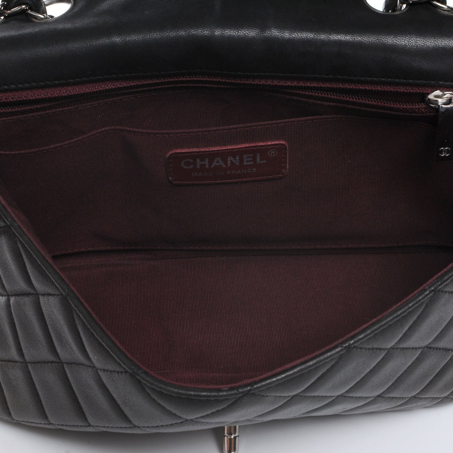Chanel Lambskin Medium Coco Rider Flap Black 6 of 8