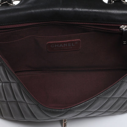 Chanel Lambskin Medium Coco Rider Flap Black 6 of 8