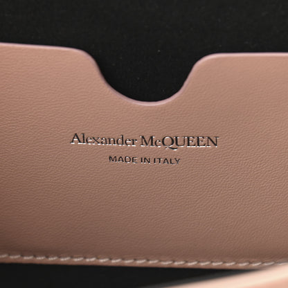 Alexander McQueen Calfskin Quilted Graffiti Skull Medium Chain Crossbody Bag Rose Gold 5 of 8