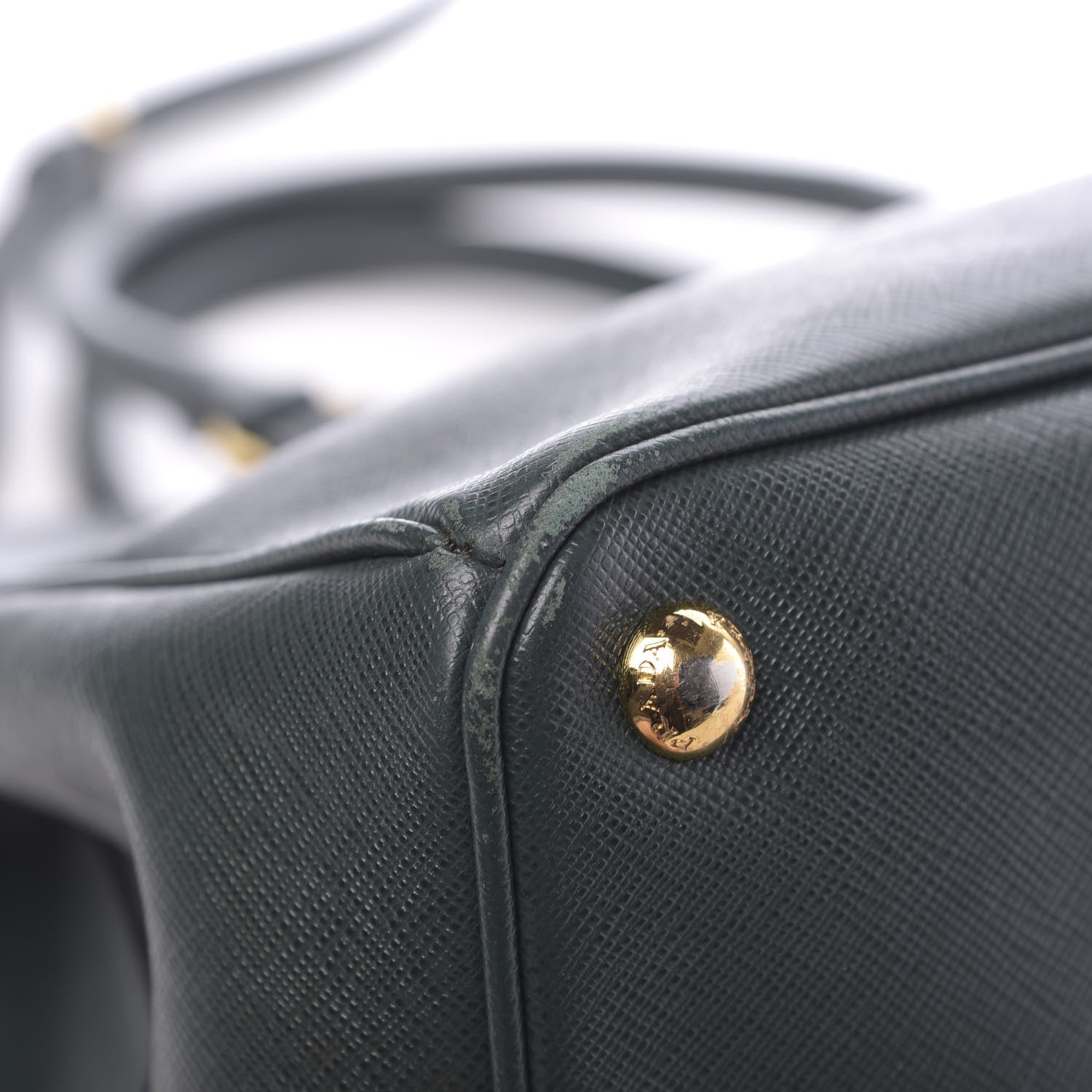 Prada Saffiano Medium Galleria Double Zip Tote Smeraldo 15 of 16