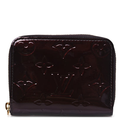 Louis Vuitton Vernis Zippy Coin Purse Wallet Amarante 1 of 8