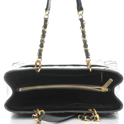 Chanel Caviar Quilted Grand Shopping Tote GST Black 5 of 7
