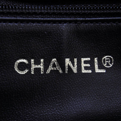 Chanel Lambskin Chevron Flap Bag Black 10 of 12