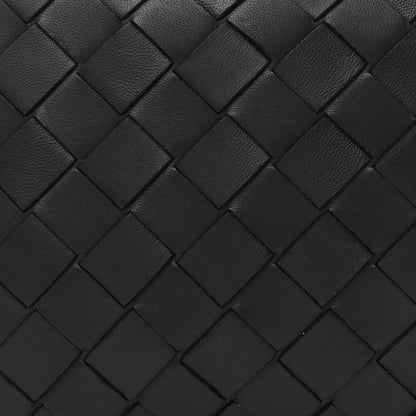 Bottega Veneta Nappa Nylon Intreccio Packable Backpack Black 10 of 16