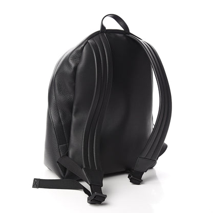 Balenciaga Smooth Calfskin Logo Large Everyday Backpack Black 2 of 9