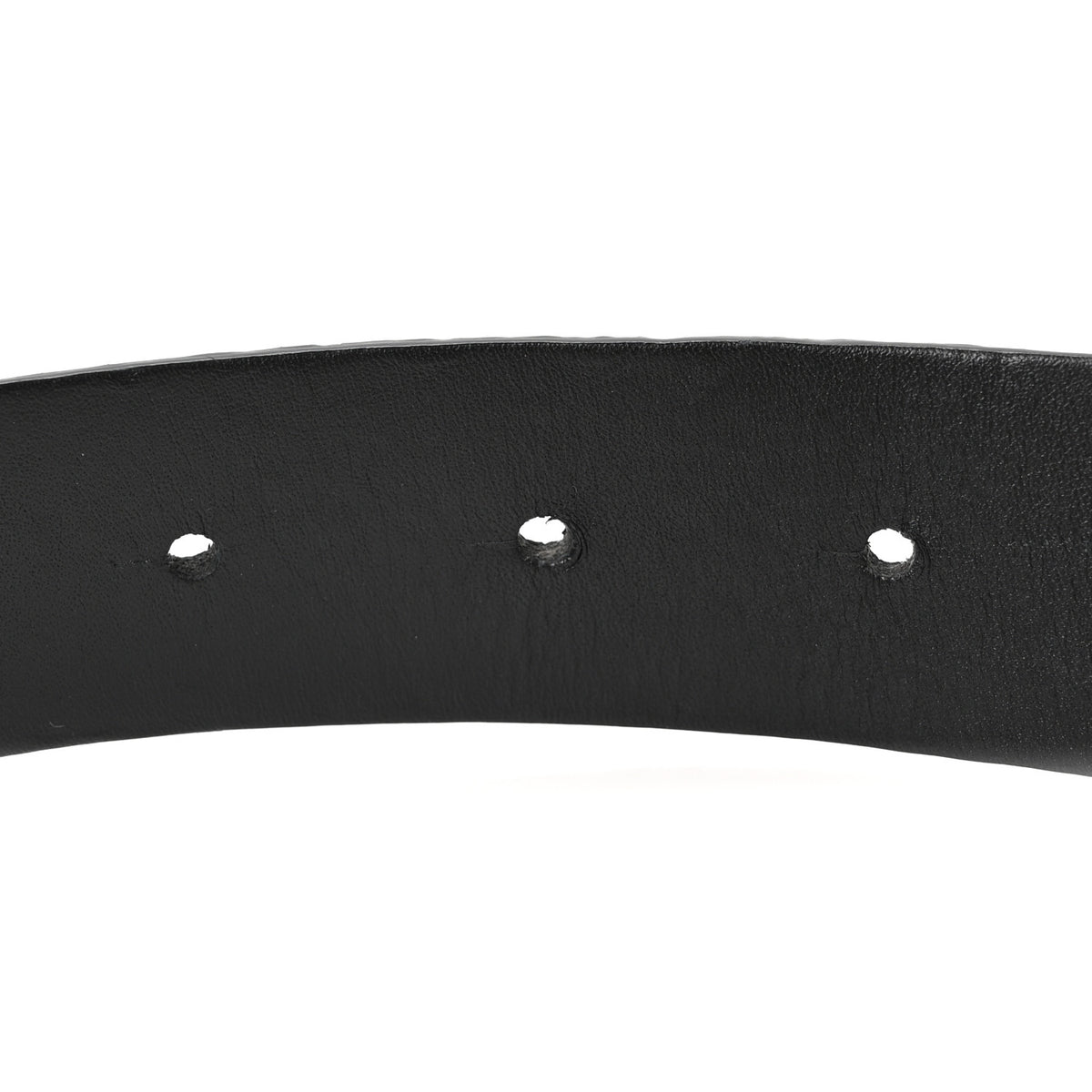 Chanel Lizard Embossed Calfskin Gripoix Poured Glass Along The Nile CC Belt 90 36 Black 4 of 7